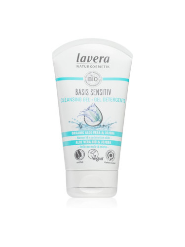 Lavera Basis Sensitiv лек почистващ гел за нормална към смесена кожа 125 мл.