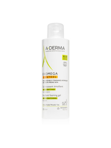 A-Derma Exomega Control омекотяващ миещ гел за суха атопична кожа 500 мл.