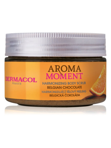 Dermacol Aroma Moment Belgian Chocolate пилинг за тяло 200 гр.