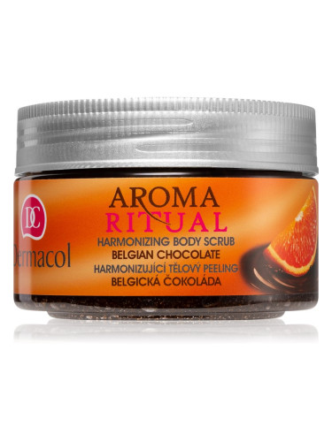 Dermacol Aroma Ritual Belgian Chocolate пилинг за тяло 200 гр.