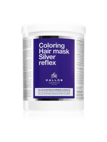 Kallos Kallos Classic маска за коса неутрализиращ жълтеникавите оттенъци 1000 мл.
