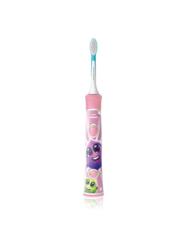 Philips Sonicare For Kids HX6352/42 звукова електрическа четка за зъби за деца с Bluetooth връзка Pink 1 бр.