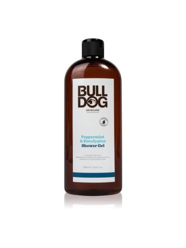 Bulldog Peppermint & Eucalyptus Shower Gel душ-гел за мъже 500 мл.