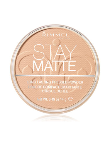 Rimmel Stay Matte пудра цвят 004 Sandstorm 14 гр.