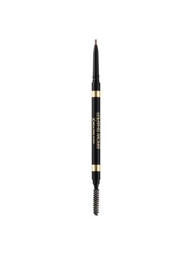Max Factor Brow Shaper автоматичен молив за вежди с четка цвят 10 Blonde 1 гр.