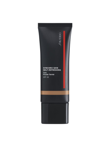 Shiseido Synchro Skin Self-Refreshing Foundation хидратиращ фон дьо тен SPF 20 цвят 335 Medium Katsura 30 мл.