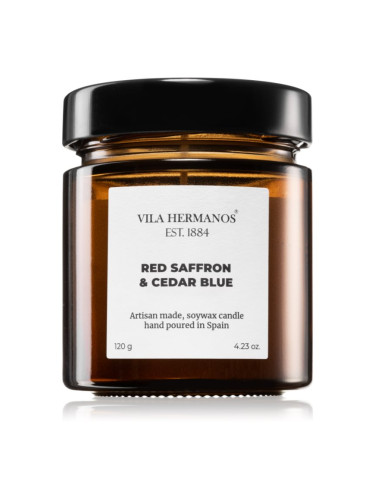 Vila Hermanos Apothecary Red Saffron & Cedar Blue ароматна свещ 150 гр.