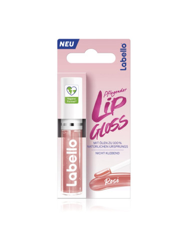 Labello Lip Gloss масло за устни цвят Rosé 5.5 мл.