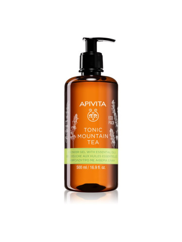 Apivita Tonic Mountain Tea Tonifying Shower Gel тонизиращ душ-гел 500 мл.