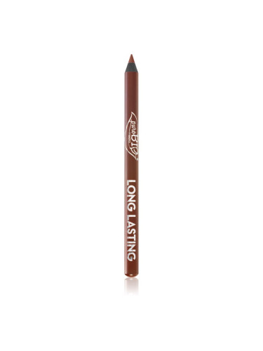 puroBIO Cosmetics Long Lasting дълготраен молив за устни цвят 12L Almond 1,1 гр.