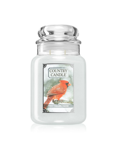 Country Candle First Fallen Snow ароматна свещ 680 гр.