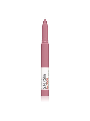 MAYBELLINE NEW YORK SuperStay Ink Crayon стик-червило цвят 30 Seek Adventure 1.5 гр.