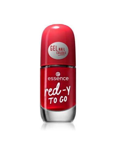 Essence Gel Nail Colour лак за нокти цвят 56 red-y to go 8 мл.