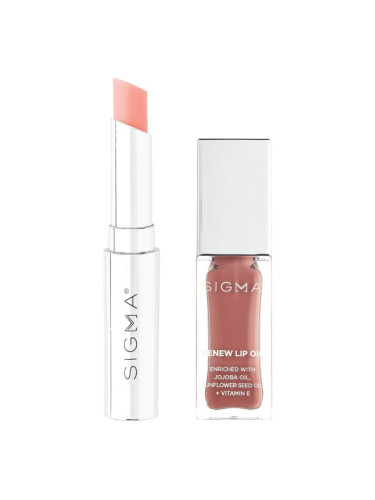 Sigma Beauty Snow Kissed Hydrating Lip Duo комплект за устни