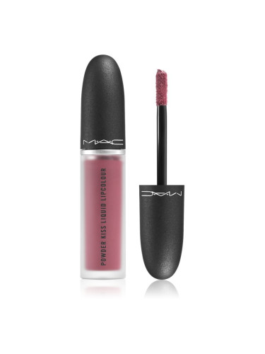 MAC Cosmetics Powder Kiss Liquid Lipcolour матиращо течно червило цвят Ferosh! 5 мл.