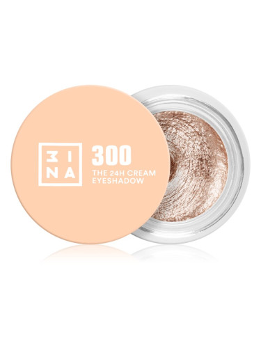 3INA The 24H Cream Eyeshadow кремави сенки са очи цвят 300 Pink nude 3 мл.