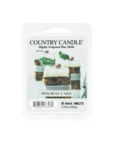 Country Candle Holiday Cake восък за арома-лампа 64 гр.