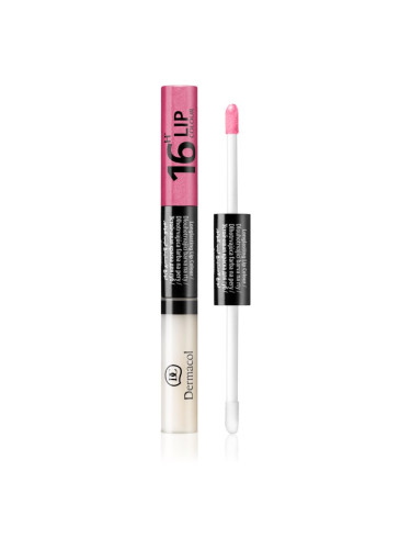 Dermacol 16H Lip Colour дълготране двуфазен цвят и гланц за устни цвят 11 4.8 гр.