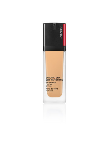 Shiseido Synchro Skin Self-Refreshing Foundation дълготраен фон дьо тен SPF 30 цвят 350 Maple 30 мл.