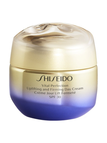 Shiseido Vital Perfection Uplifting & Firming Day Cream стягащ и лифтинг дневен крем SPF 30 50 мл.