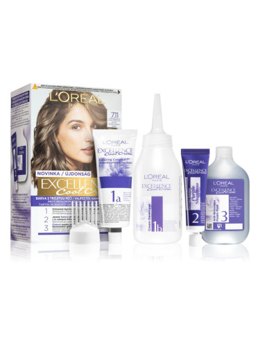 L’Oréal Paris Excellence Cool Creme боя за коса цвят 7.11 Ultra Ash Blond 1 бр.