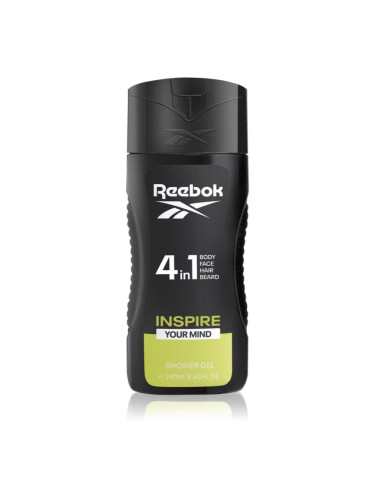 Reebok Inspire Your Mind енергизиращ душ-гел 4 в 1 за мъже 250 мл.