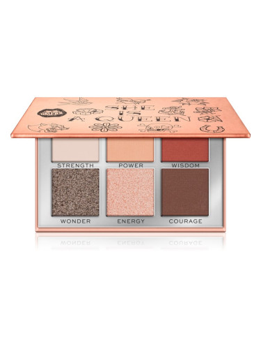 Makeup Revolution Power Shadow Palette палитра сенки за очи цвят She Is A Queen 6,6 гр.