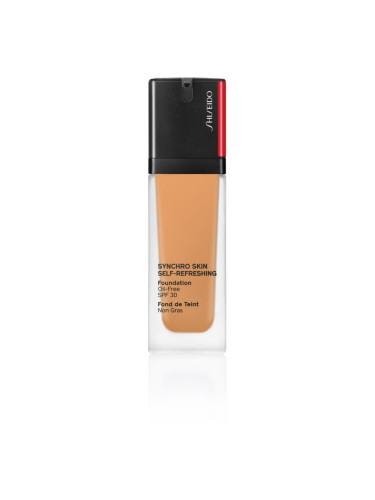 Shiseido Synchro Skin Self-Refreshing Foundation дълготраен фон дьо тен SPF 30 цвят 410 Sunstone 30 мл.