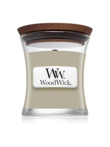 Woodwick Fireside Au Coin Du Feu ароматна свещ с дървен фитил 85 гр.