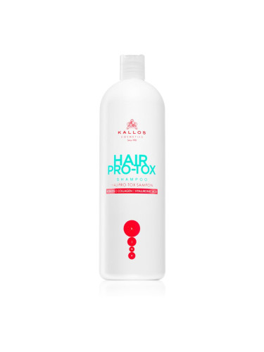 Kallos Hair Pro-Tox шампоан с кератин за суха и увредена коса 1000 мл.