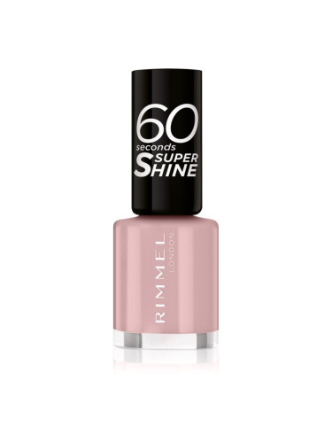 Rimmel 60 Seconds Super Shine лак за нокти цвят 723 Sea Nymph 8 мл.