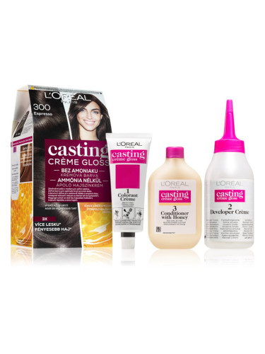 L’Oréal Paris Casting Creme Gloss боя за коса цвят 300 Espresso 1 бр.
