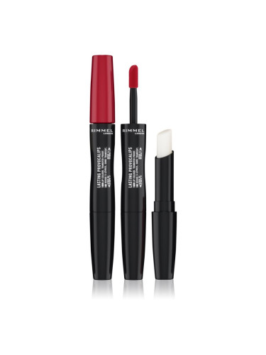 Rimmel Lasting Provocalips Double Ended дълготрайно червило цвят 740 Caught Red Lip 3,5 гр.