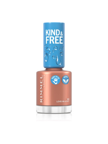 Rimmel Kind & Free лак за нокти цвят 163 Love-In-A-Mist 8 мл.