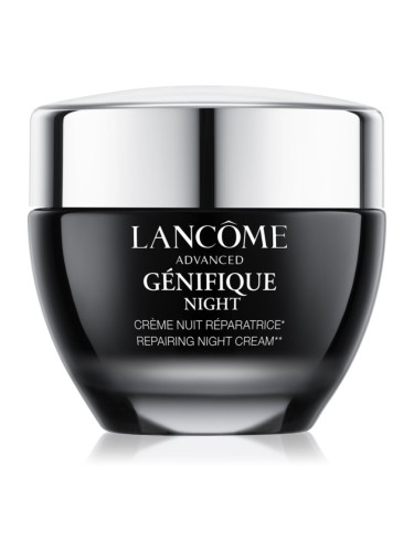 Lancôme Génifique Advanced Night подмладяващ нощен крем с хиалуронова киселина 50 мл.