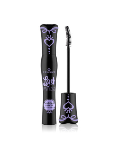 essence Lash PRINCESS оформяща спирала за обем и извити мигли цвят Black 12 мл.