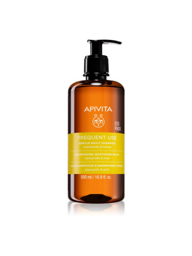 Apivita Frequent Use Chamomile & Honey шампоан за ежедневно миене на коса 500 мл.