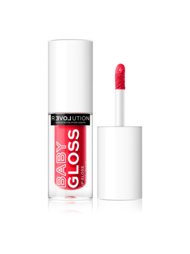 Revolution Relove Baby Gloss силно пигментиран блясък за устни цвят Babe 2,2 мл.