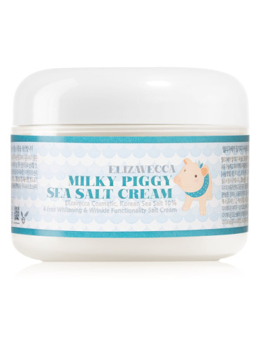 Elizavecca Milky Piggy Sea Salt Cream защитен хидратиращ крем с ревитализиращ ефект 100 мл.