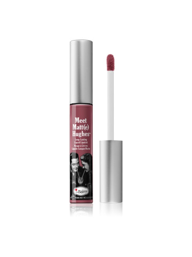 theBalm Meet Matt(e) Hughes Long Lasting Liquid Lipstick дълготрайно течно червило цвят Charming 7.4 мл.