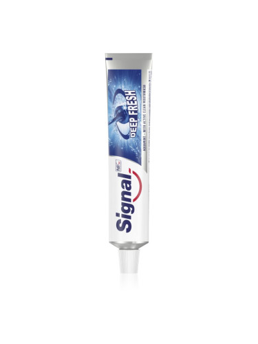 Signal Deep Fresh паста за зъби за свеж дъх вкус Aqua Mint 75 мл.