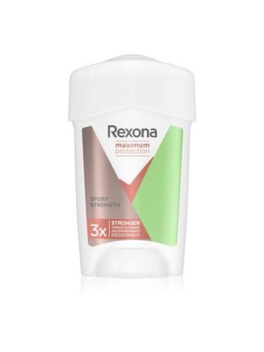 Rexona Maximum Protection Sport Strength крем-дезодорант срещу силно изпотяване 45 мл.