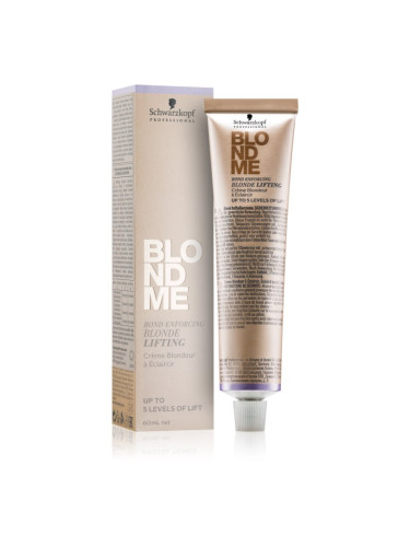Schwarzkopf Professional Blondme Lifting изсветляваща крем за руса коса цвят Sand 60 мл.