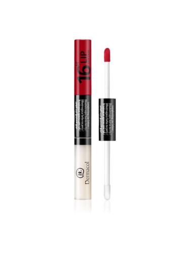 Dermacol 16H Lip Colour дълготране двуфазен цвят и гланц за устни цвят 03 4.8 гр.