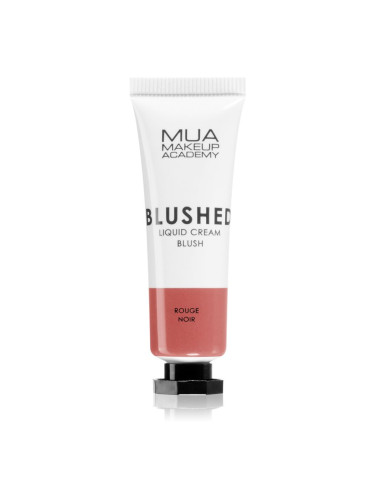 MUA Makeup Academy Blushed Liquid Blusher течен руж цвят Rouge Noir 10 мл.
