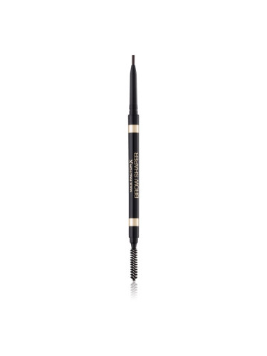 Max Factor Brow Shaper автоматичен молив за вежди с четка цвят 30 Deep Brown