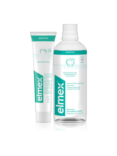Elmex Sensitive Комплект за дентална грижа за чувствителни зъби
