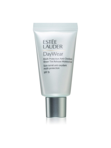 Estée Lauder Multi-Protection Anti-Oxidant Sheer Tint Release Moisturizer Mini тониращ овлажнител за всички типове кожа на лицето 15 мл.