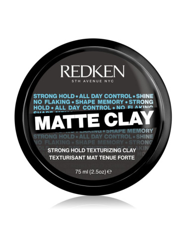 Redken Matte Clay стилизиращ клей за коса 75 мл.