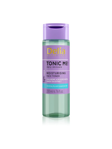 Delia Cosmetics Tonic Me! хидратиращ тоник дневен и нощен 200 мл.